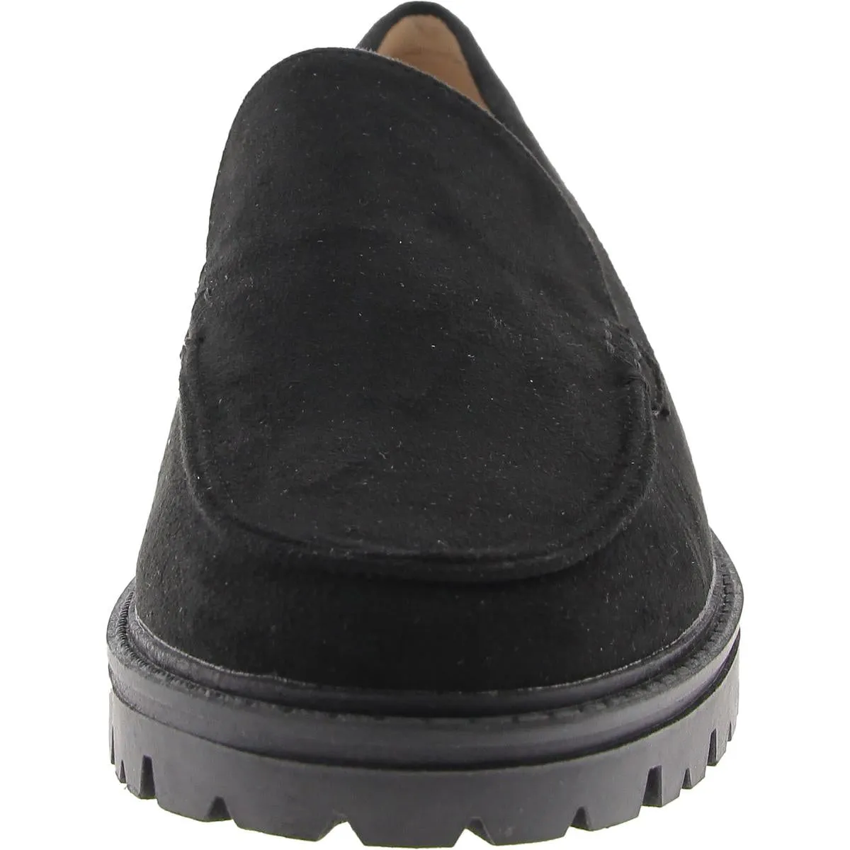 00967 Womens Solid Manmade Loafers