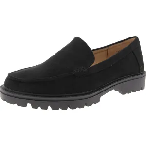 00967 Womens Solid Manmade Loafers