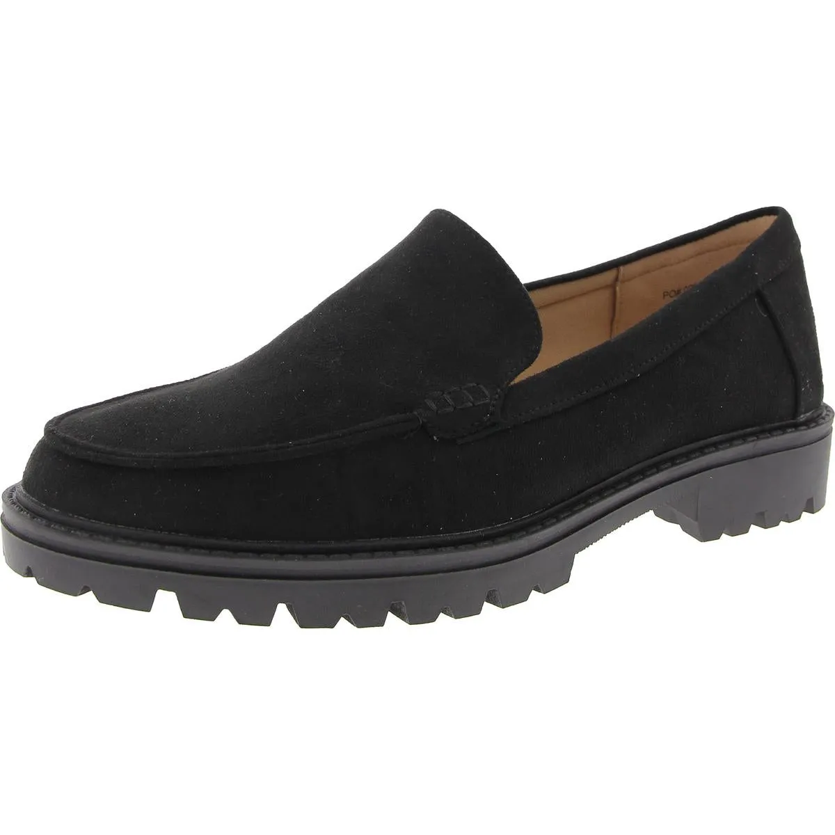 00967 Womens Solid Manmade Loafers