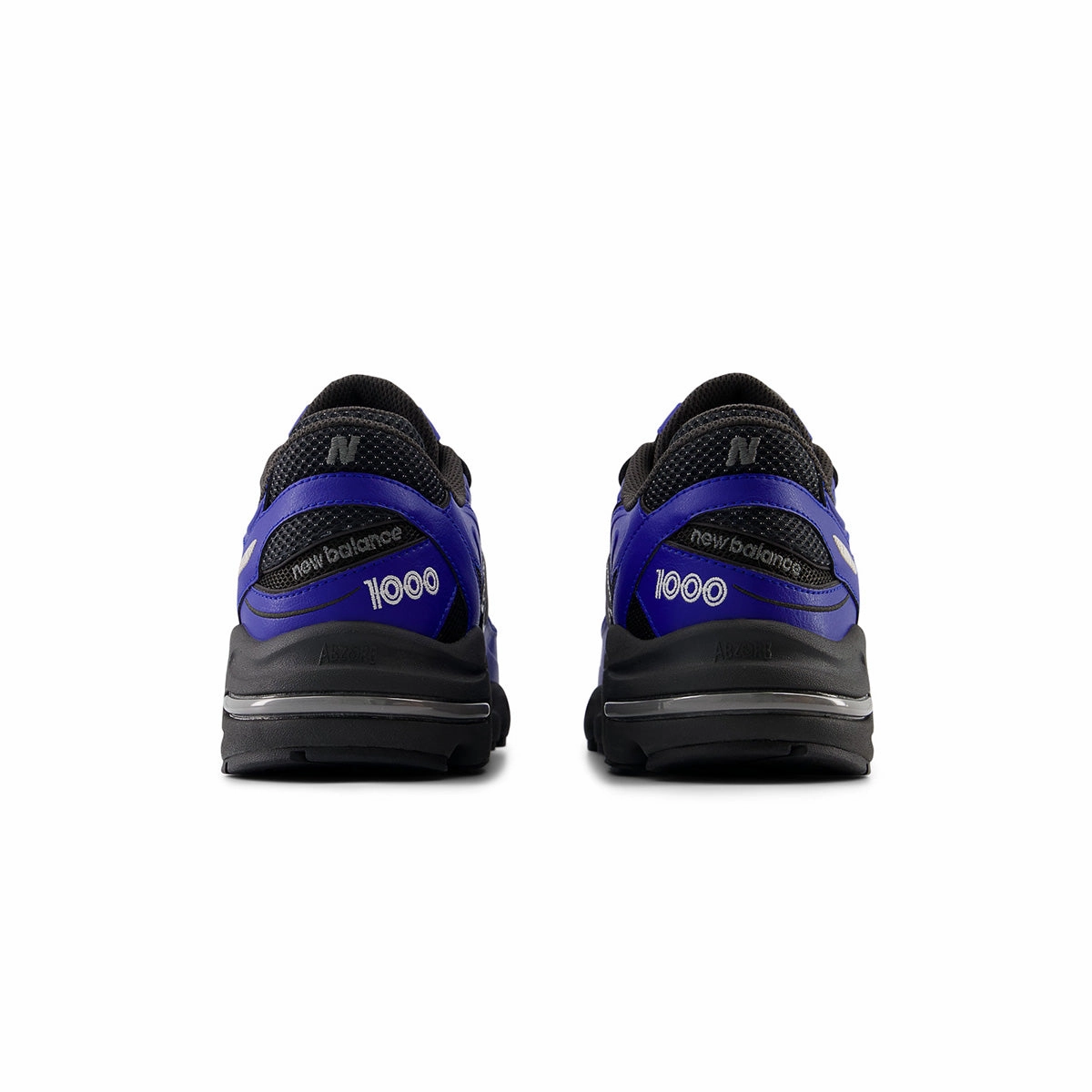 1000 'Dark Royal' New Balance sneaker close-ups