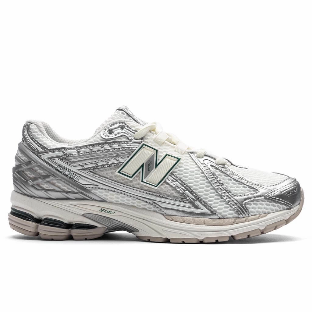 1906 - Silver Metallic/Sea Salt/New Spruce New Balance shoes for walking and running