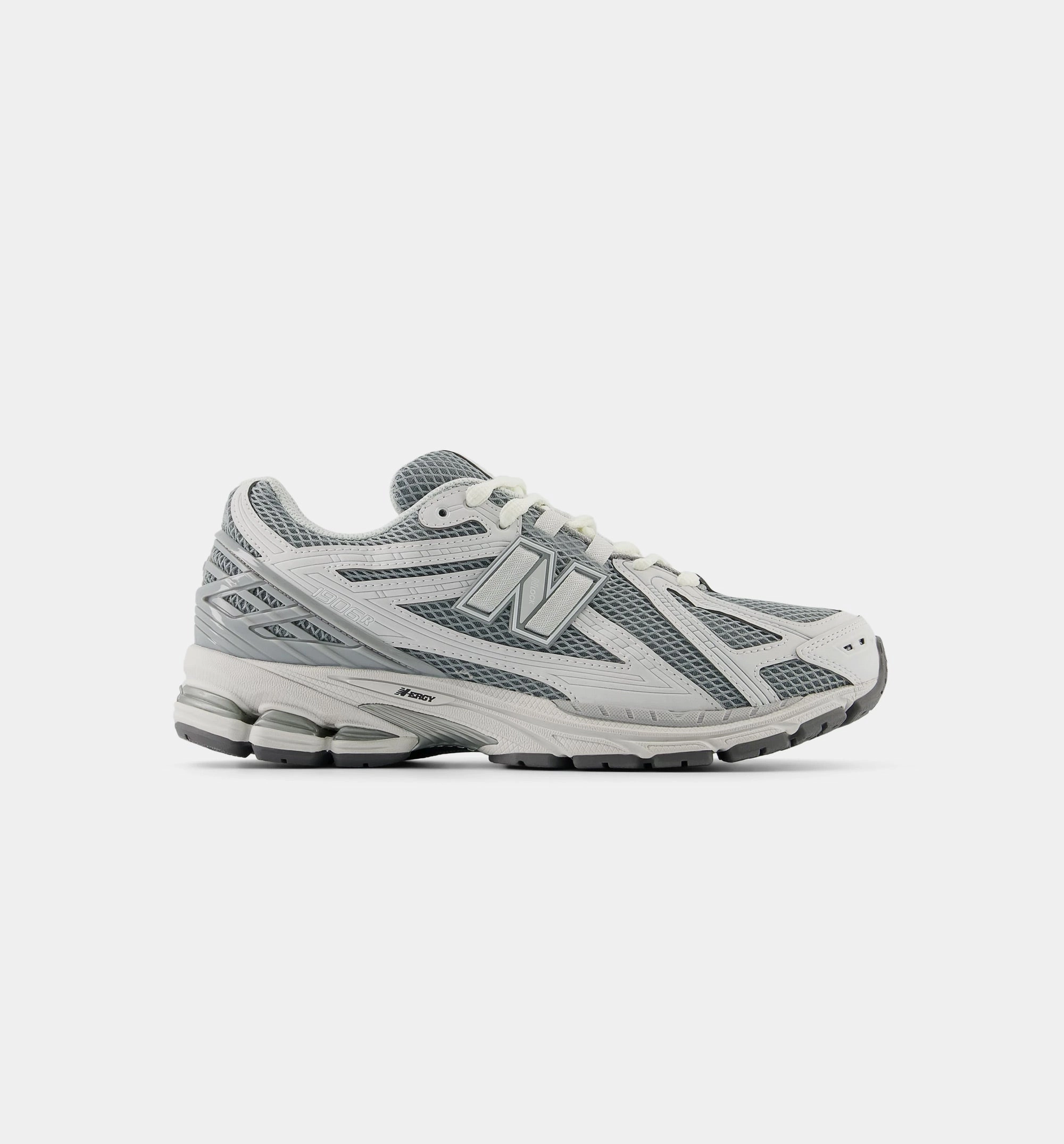 1906R Mens Lifestyle Shoe - Grey Matter/Slate Grey/Silver Metallic New Balance lifestyle sneakers with retro style