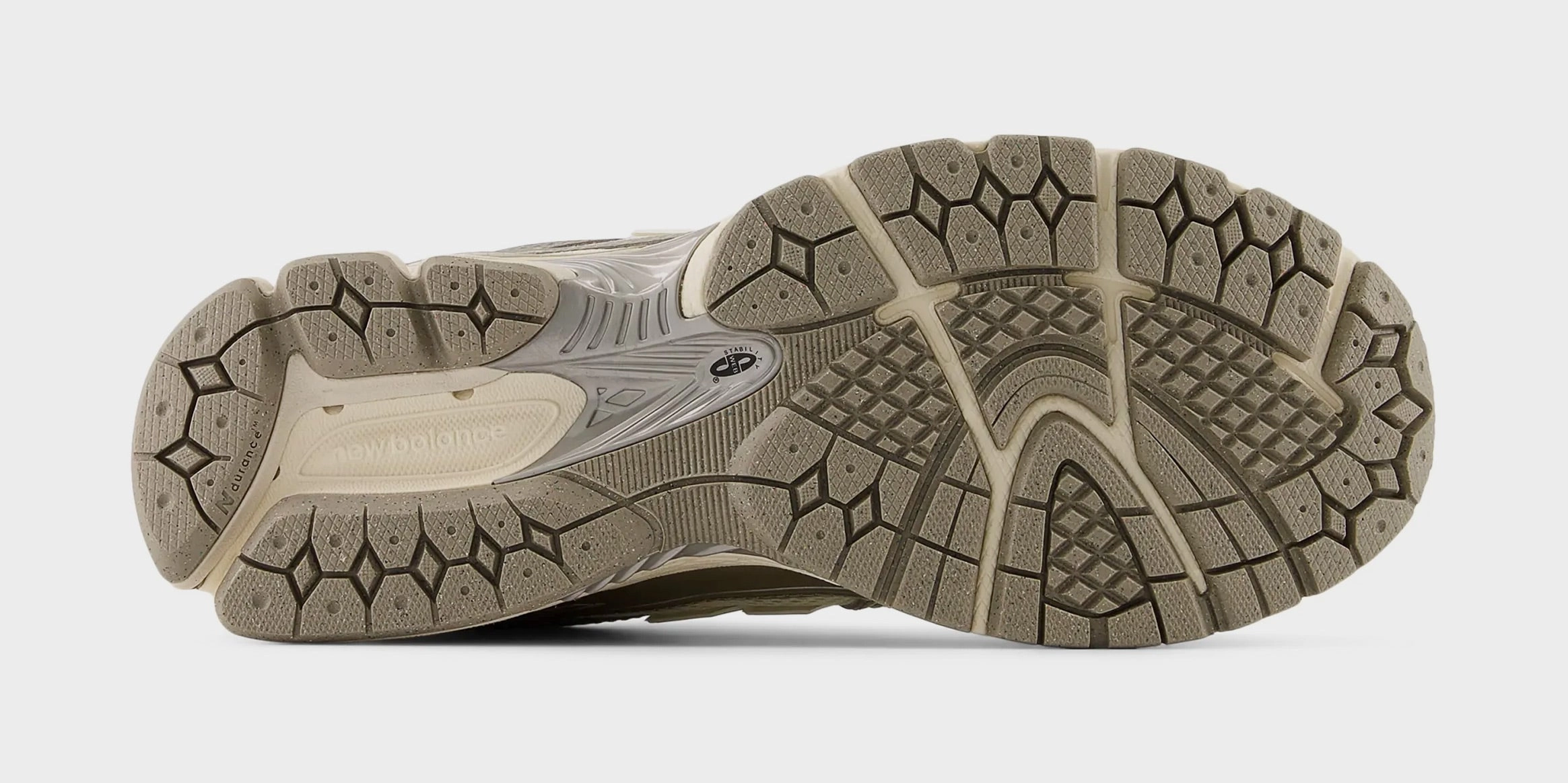 1906R Mens Running Shoes (Arid Stone) Retro-inspired trainers