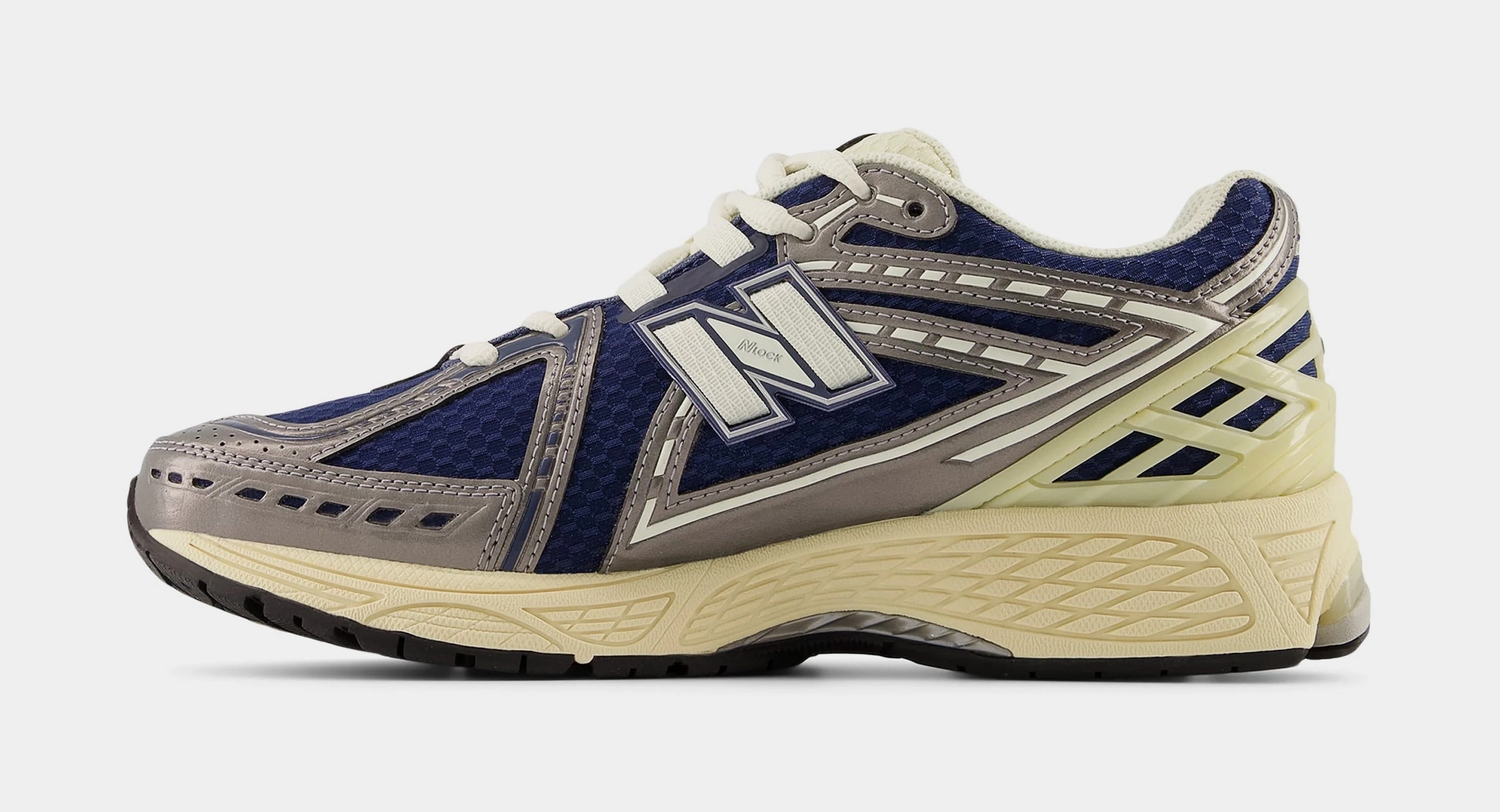 1906R Mens Running Shoes (Navy/Beige) Retro-inspired trainers