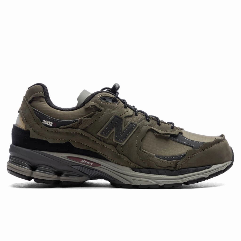2002RD - Dark Moss/Blacktop/Covert Green New Balance shoes for walking and running