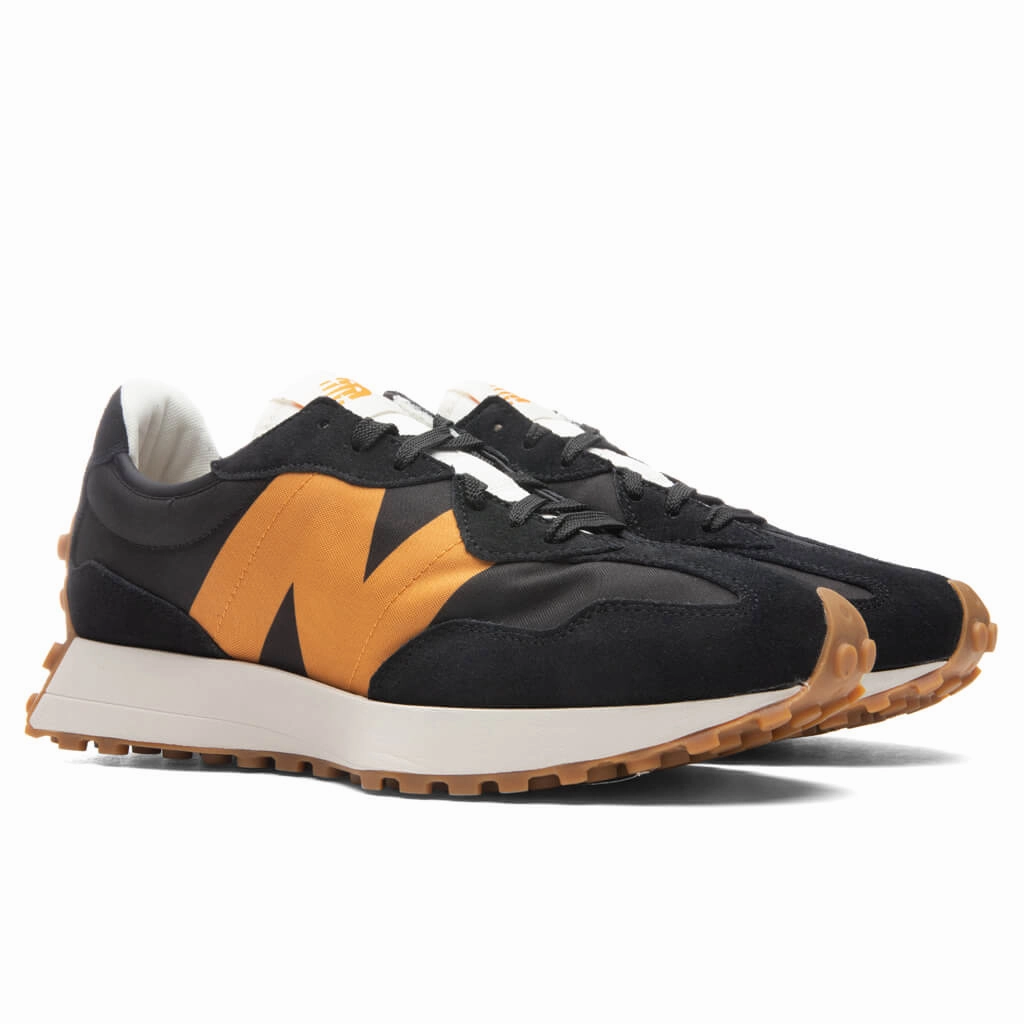 327 - Black/Muted Gold New Balance Sport & Comfort Shoes