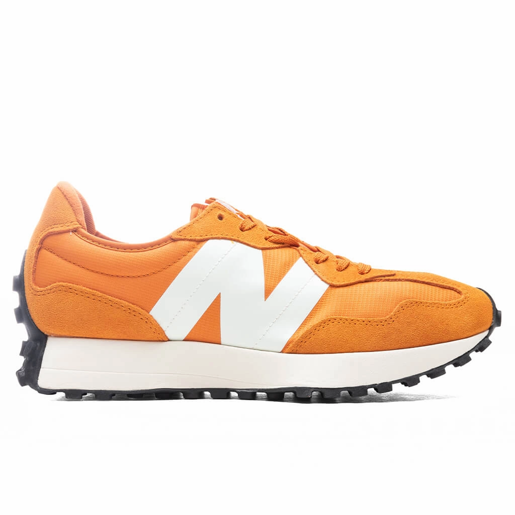 327 - Orange New Balance shoes for walking and running