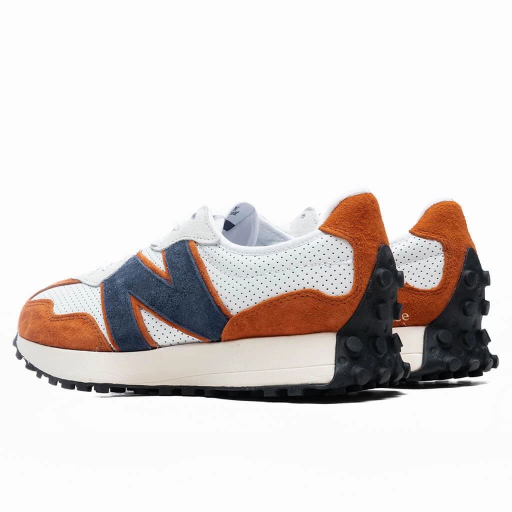 327 - White/Natural Indigo New Balance Sport & Comfort Shoes