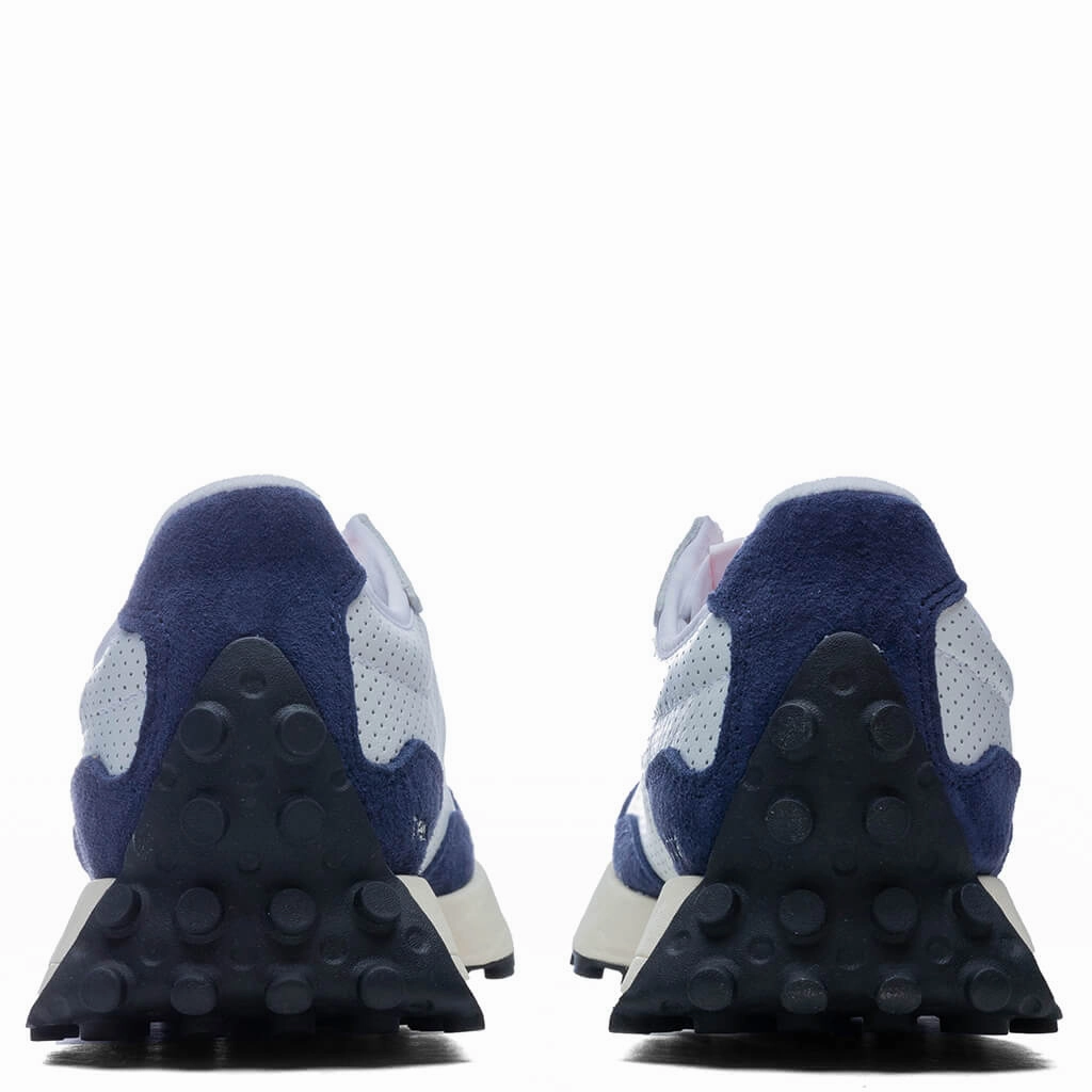 327 - White/Navy New Balance Sport & Comfort Shoes