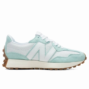 327 Primary Pack - White/Mint New Balance shoes for walking and running