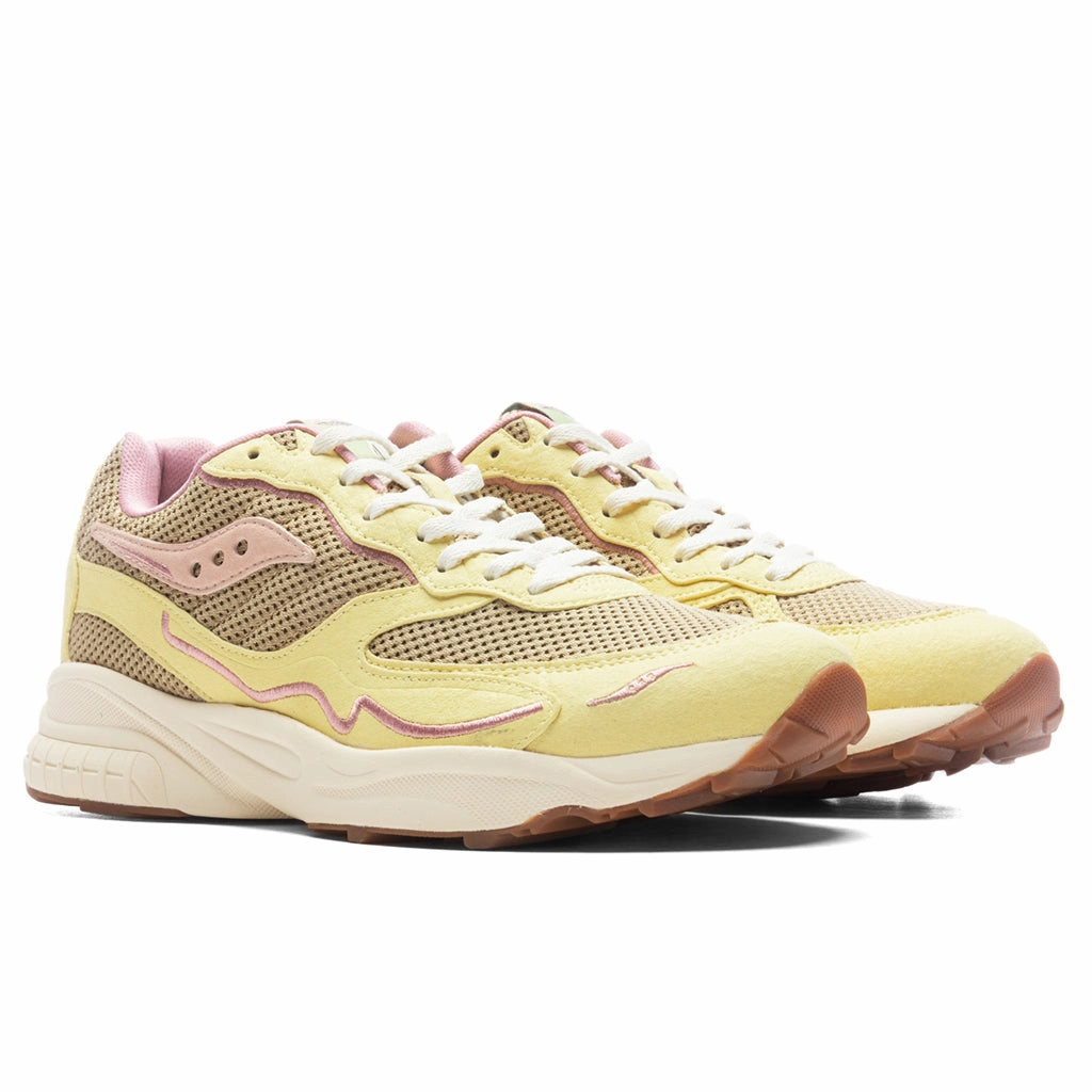 3D Grid Hurricane Mushroom - Tan/Yellow Saucony Smooth Ride Running Shoes