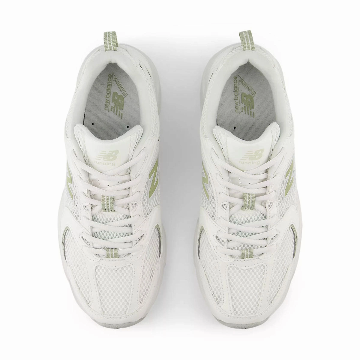 530 'Reflection Olivine' New Balance sneaker close-ups