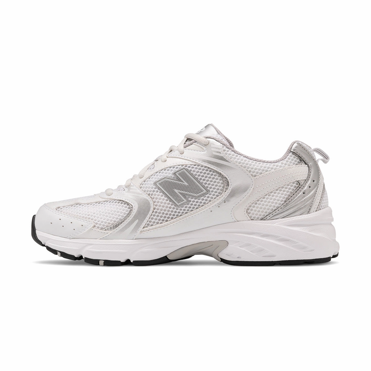 530 'White Silver' New Balance sneaker close-ups