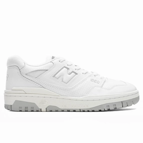 550 - White/Grey New Balance shoes for walking and running