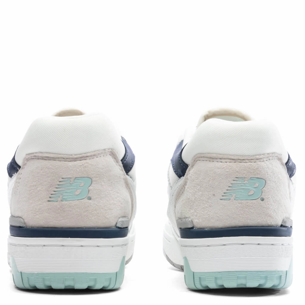 550 - White/Mint Navy New Balance Sport & Comfort Shoes