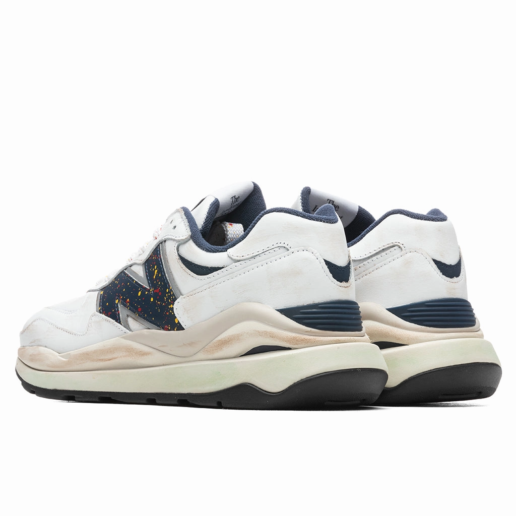 57/40 - White/Natural Indigo New Balance Sport & Comfort Shoes
