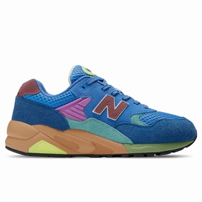 580 - Blue/Multi New Balance shoes for walking and running