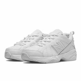 624v2 - White - Kids New Balance casual sneakers for everyday comfort