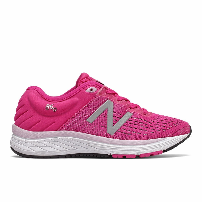 860v10 - Oxygen Pink with Carnival and Sedona - Kids New Balance casual sneakers for everyday comfort