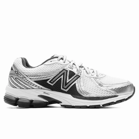 860v2 - White/Black New Balance shoes for walking and running