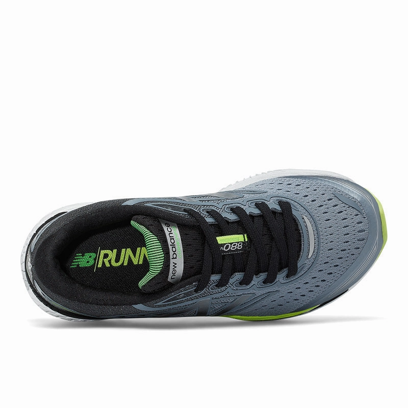 880v7 - Grey with Black and Lime - Kids New Balance lifestyle shoes
