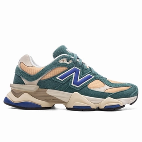 9060 - New Spruce/Peach Blossom/Team Royal New Balance shoes for walking and running