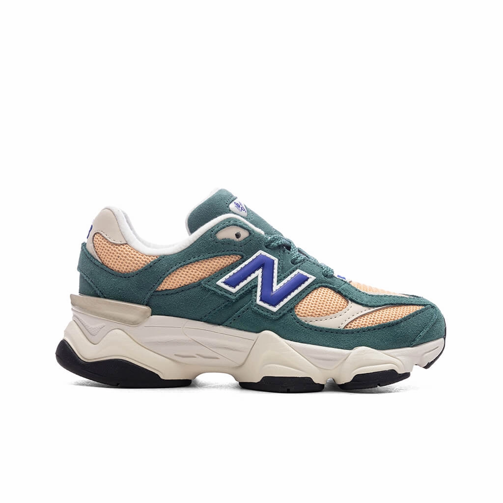 9060 (PS) - New Spruce/Peach Blossom/Team Royal New Balance shoes for walking and running