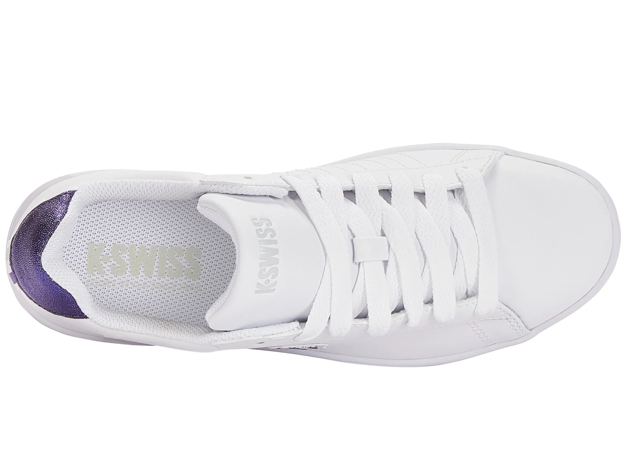 96599-946-M | COURT SHIELD | WHITE/DAWN BLUE/BLUE METALLIC