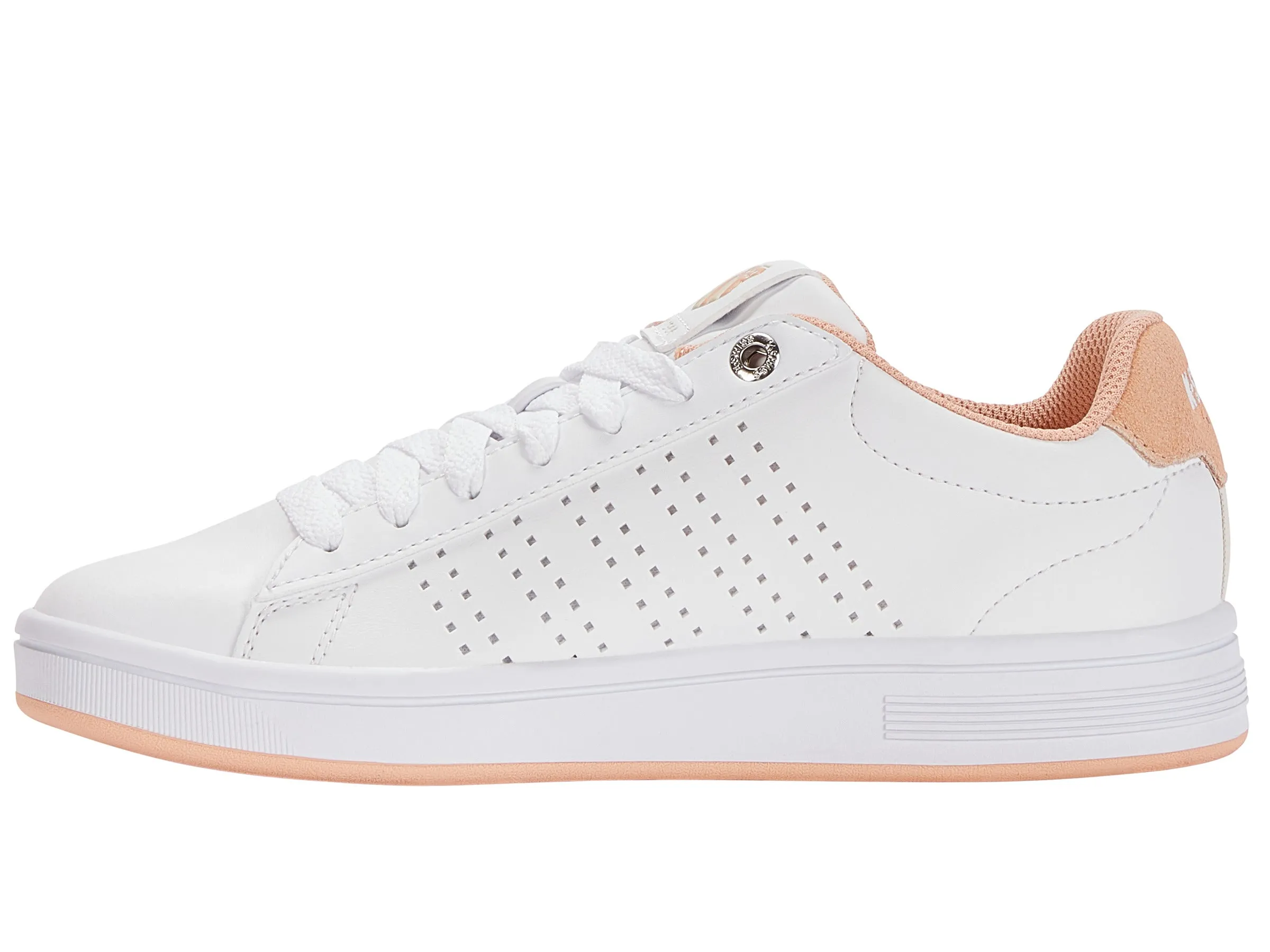 98449-944-M | COURT CASPER III | WHITE/PISTACHIO SHELL/ALMOST APRICOT