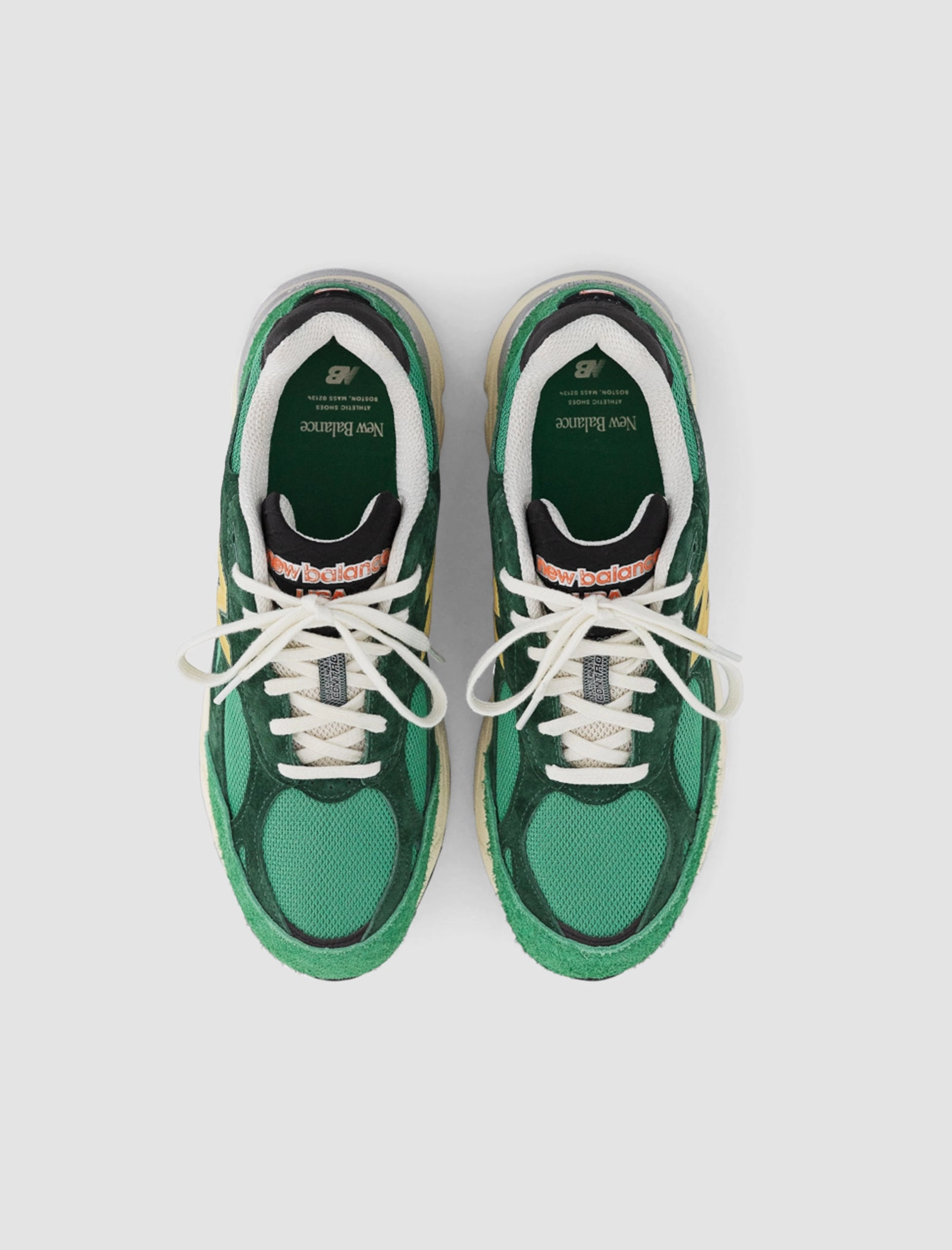 990 V3 MADE IN USA "GREEN/ YELLOW" Nike Air Force One