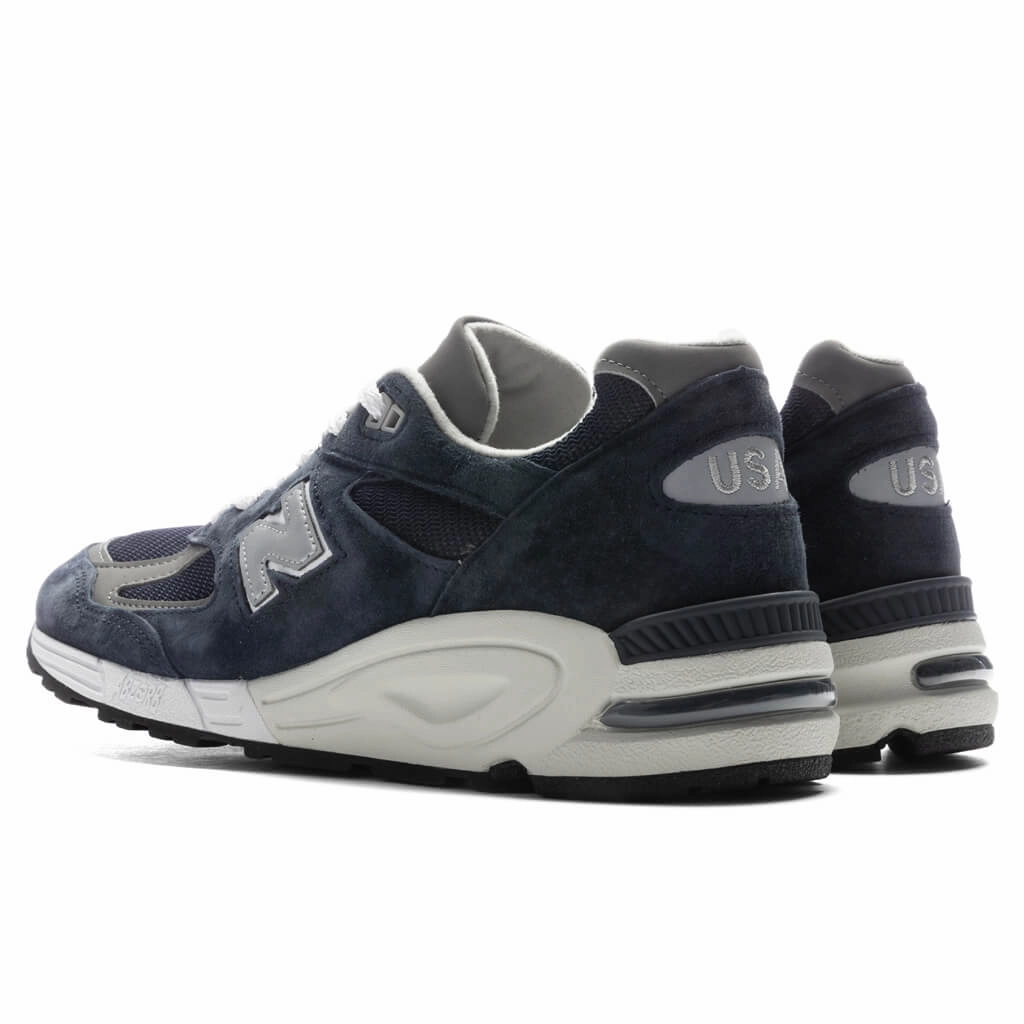 990v2 - Navy New Balance Sport & Comfort Shoes