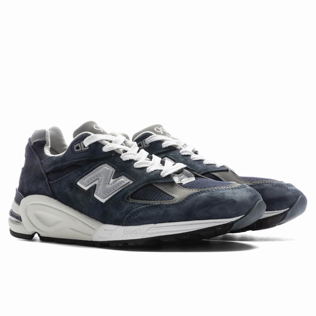 990v2 - Navy New Balance Sport & Comfort Shoes