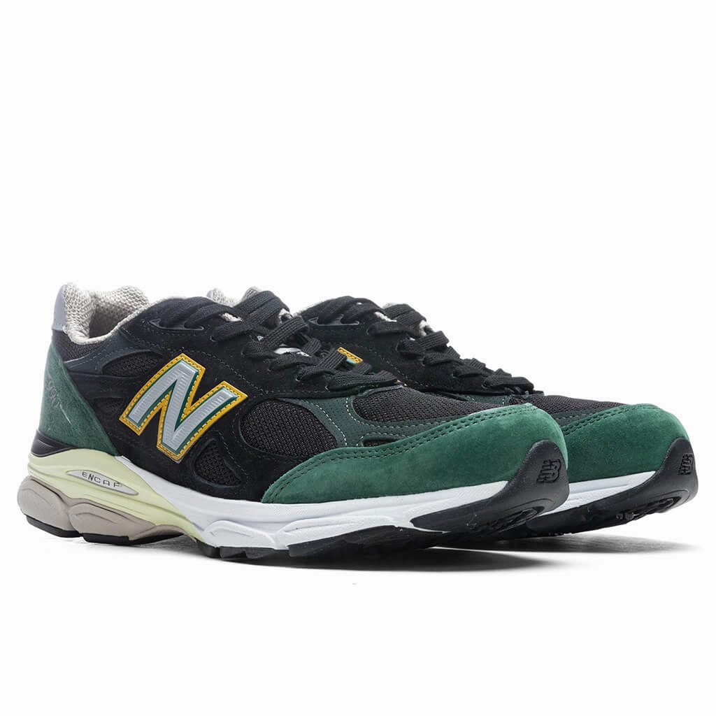 990v3 - Black/Green New Balance Sport & Comfort Shoes