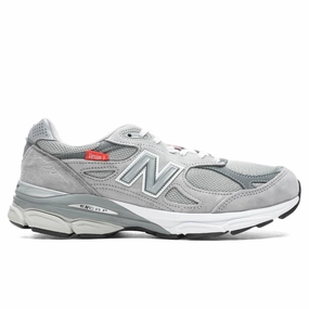 990v3 - Grey New Balance shoes for walking and running