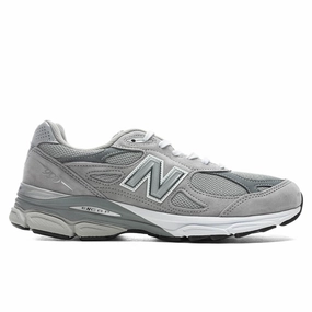 990v3 - Grey/White New Balance shoes for walking and running