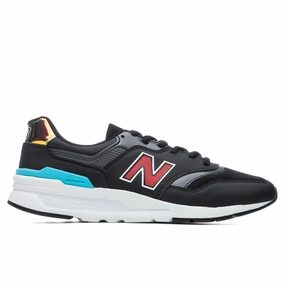 997 - Black/Wave Blue New Balance shoes for walking and running