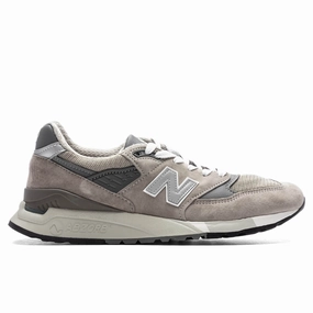 998 Core Made in USA - Grey/Silver New Balance shoes for walking and running