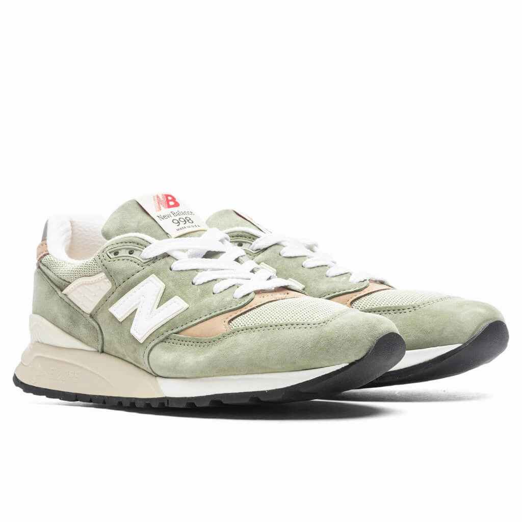 998 Made in USA - Olive New Balance Sport & Comfort Shoes