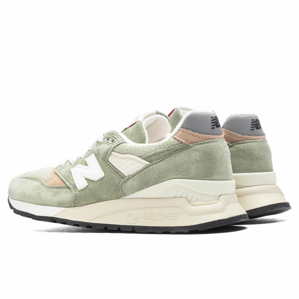998 Made in USA - Olive New Balance Sport & Comfort Shoes
