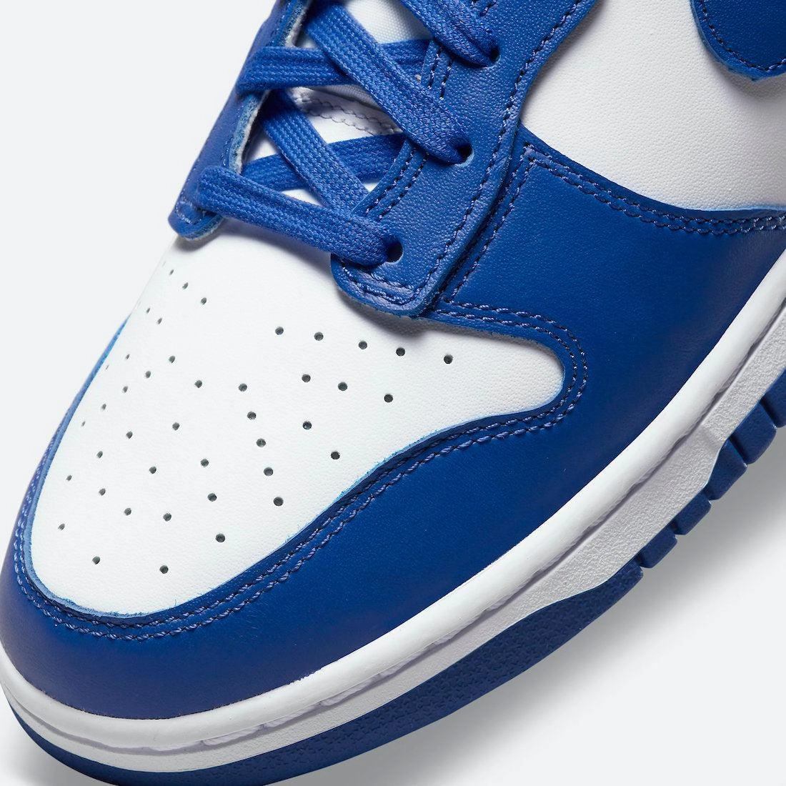(Men's) Nike Dunk High Retro 'Kentucky / Game Royal' (2021) DD1399-102 Nike Comfort Fit Lifestyle Shoes