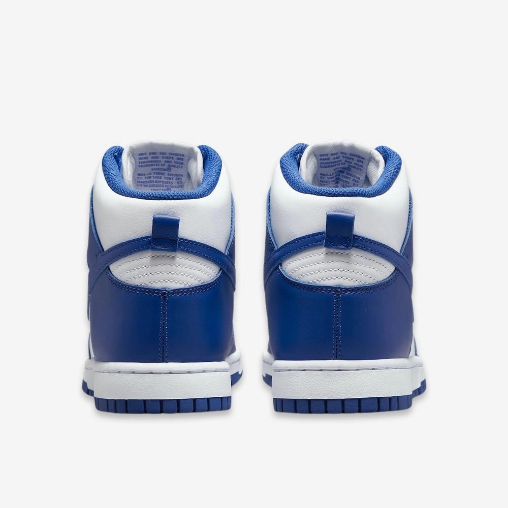 (Men's) Nike Dunk High Retro 'Kentucky / Game Royal' (2021) DD1399-102 Nike Comfort Fit Lifestyle Shoes