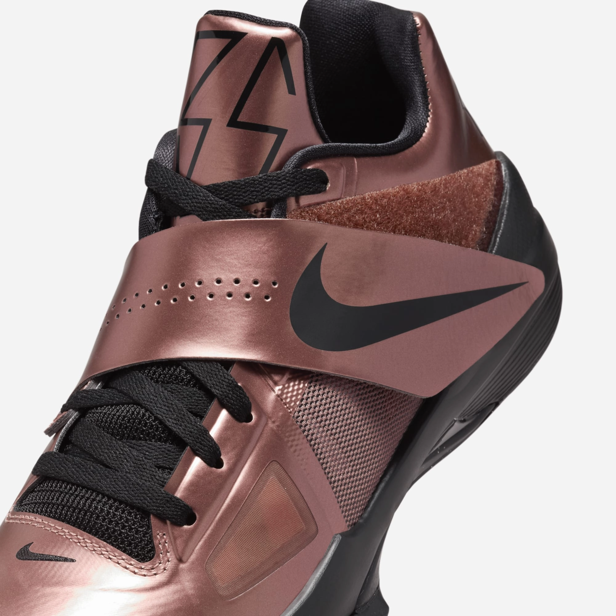 (Men's) Nike KD 4 'Christmas' (2024) FZ5913-800 Nike Comfort Fit Lifestyle Shoes