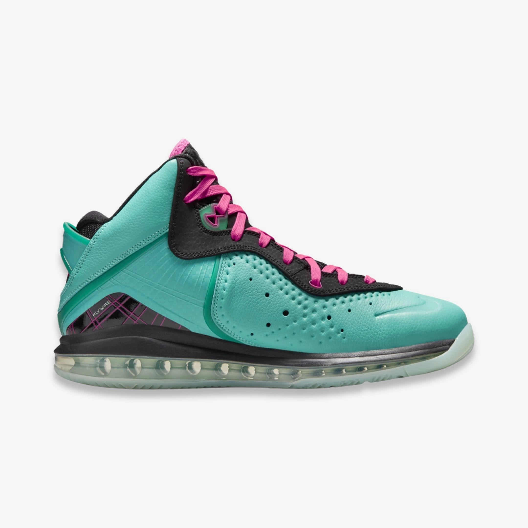(Men's) Nike LeBron 8 QS 'South Beach' (2021) CZ0328-400 Nike Comfort Fit Lifestyle Shoes