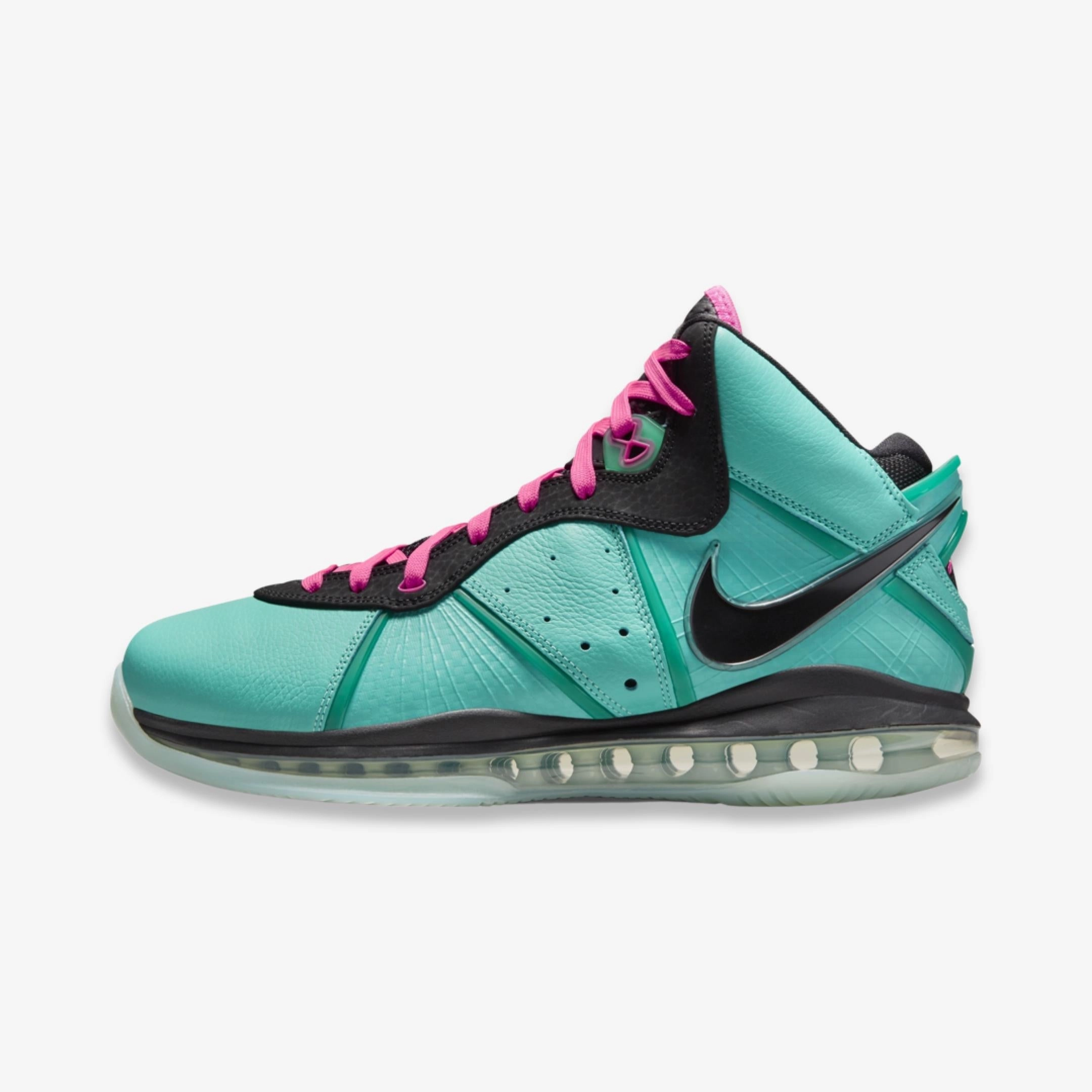 (Men's) Nike LeBron 8 QS 'South Beach' (2021) CZ0328-400 Nike shoes for versatile street looks