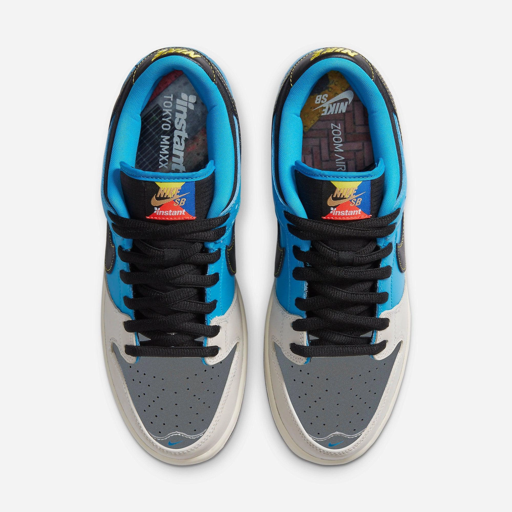 (Men's) Nike SB Dunk Low Pro QS x Instant Skateboards 'Blue Hero' (2020) CZ5128-400 Nike Comfort Fit Lifestyle Shoes