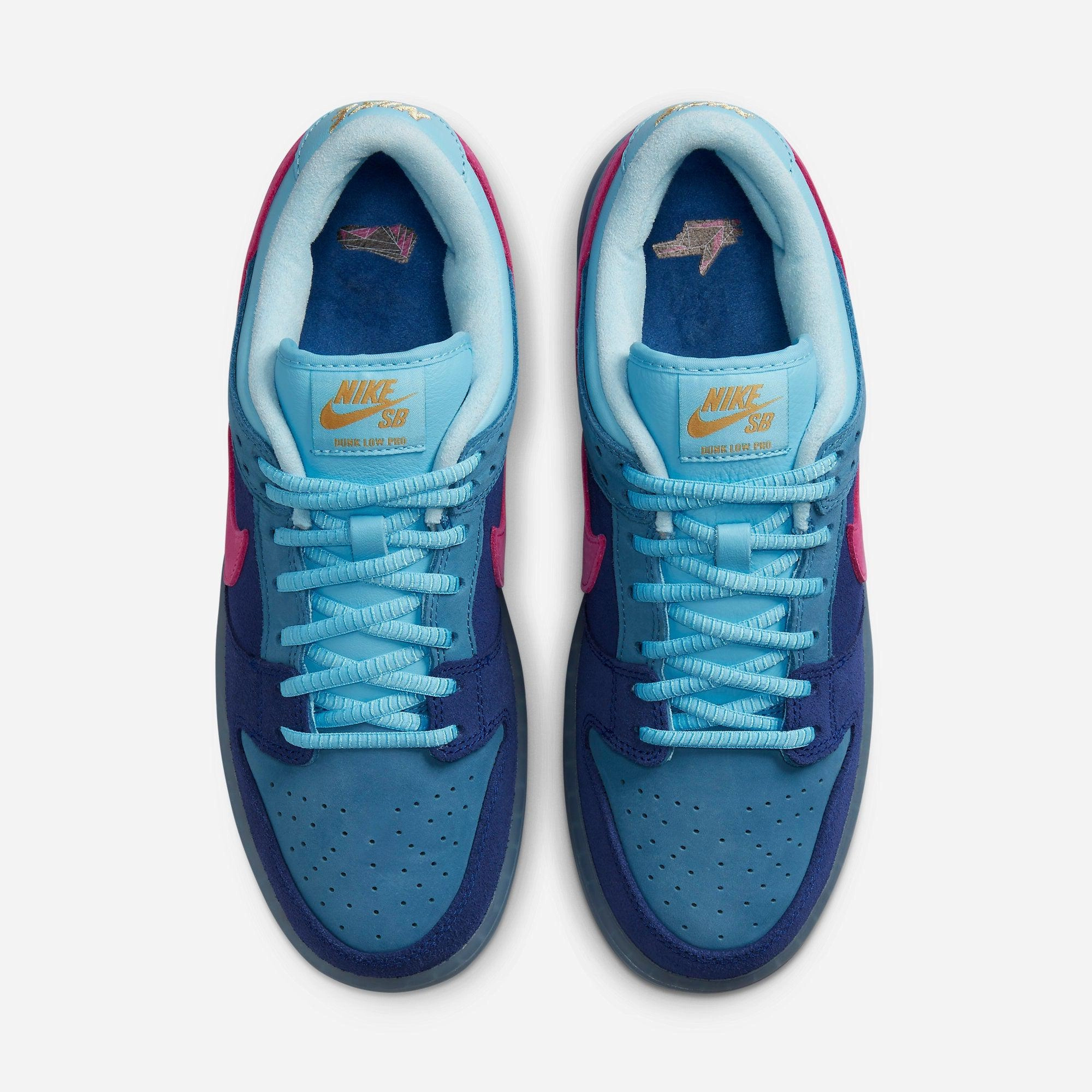 (Men's) Nike SB Dunk Low Pro QS x Run The Jewels '4/20 Deep Royal Blue' (2023) DO9404-400 Nike Comfort Fit Lifestyle Shoes