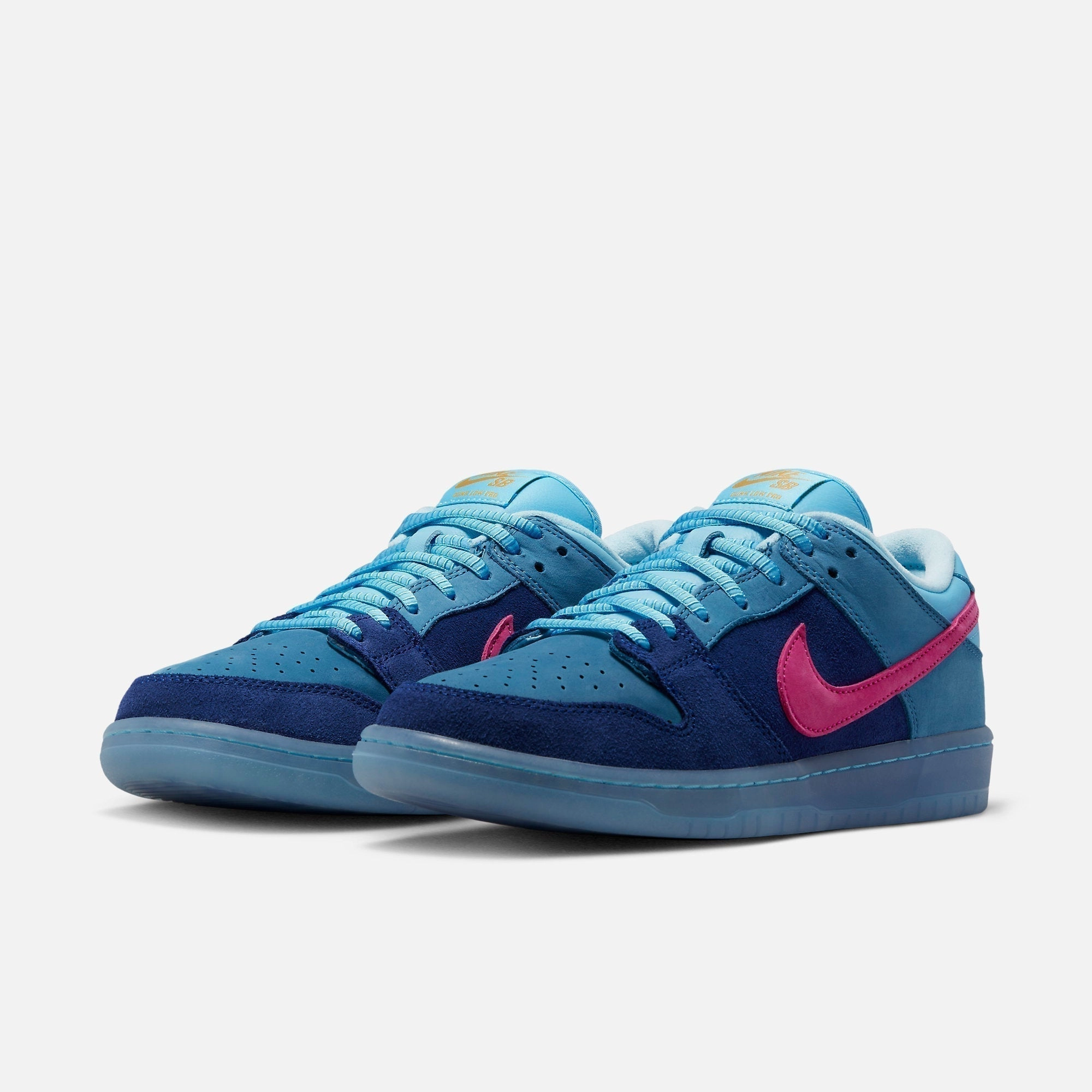 (Men's) Nike SB Dunk Low Pro QS x Run The Jewels '4/20 Deep Royal Blue' (2023) DO9404-400 Nike Comfort Fit Lifestyle Shoes
