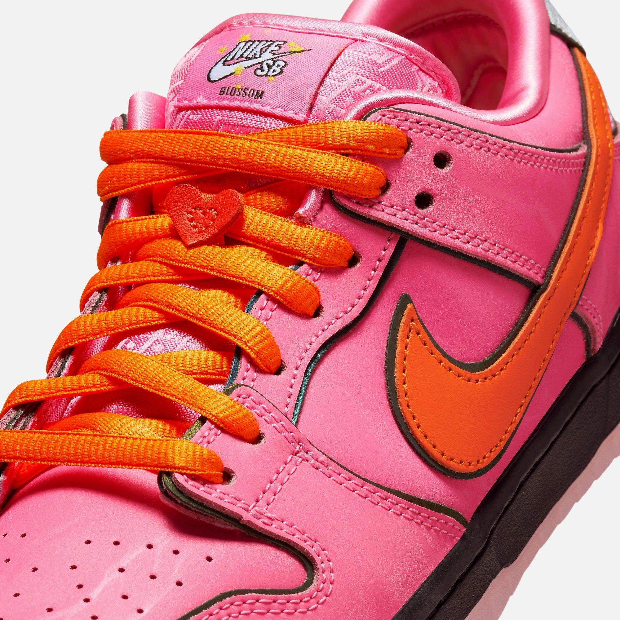 (Men's) Nike SB Dunk Low Pro QS x The Powerpuff Girls 'Blossom' (2023) FD2631-600 Nike Comfort Fit Lifestyle Shoes