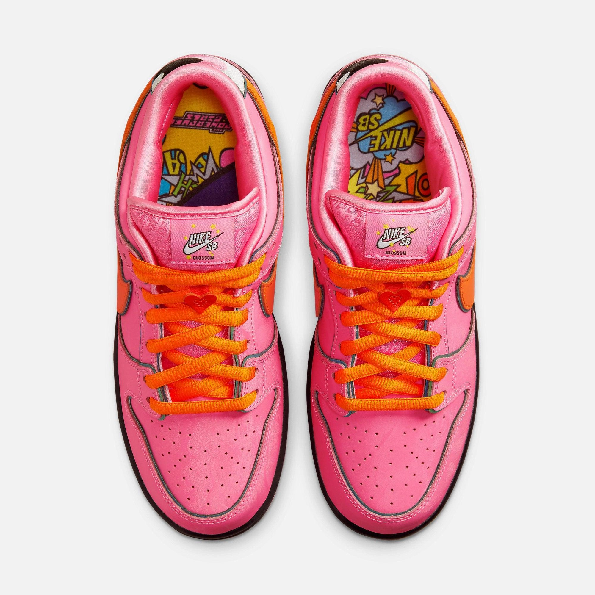 (Men's) Nike SB Dunk Low Pro QS x The Powerpuff Girls 'Blossom' (2023) FD2631-600 Nike Comfort Fit Lifestyle Shoes