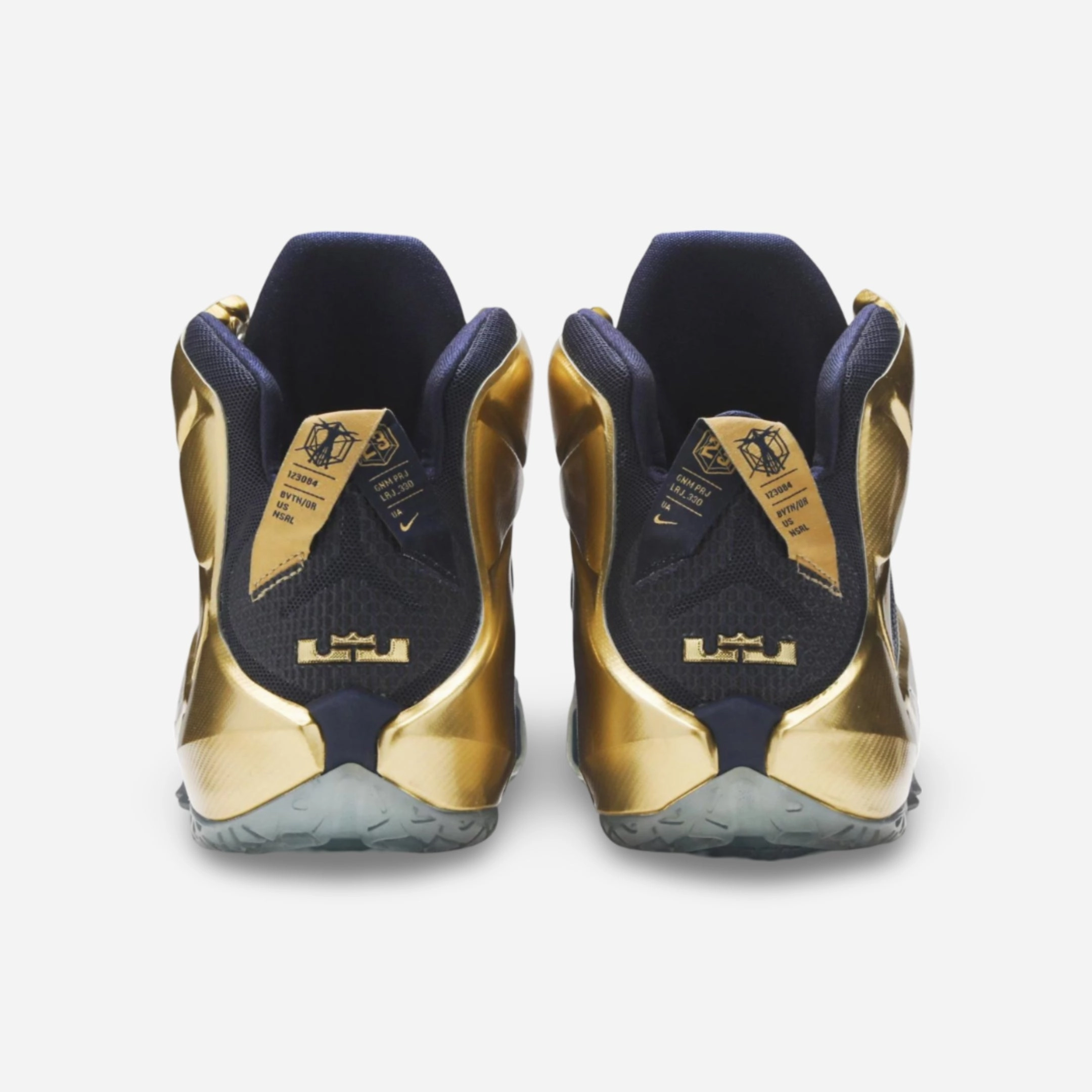 *SAMPLE* (Men's) Nike LeBron 12 PE 'Akron' (2014) HO14-MNBSKT-774-520358 Nike Comfort Fit Lifestyle Shoes
